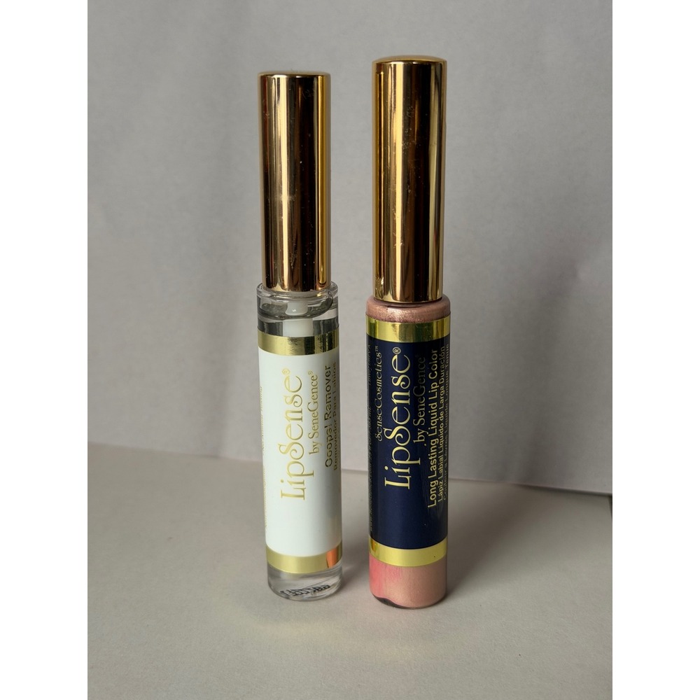 SeneGence‎ LipSense Liquid Lip Color mauve Ice  & Oops Remover Set New Sealed